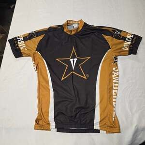 Vanderbilt University Commodores Full Zip Cycling Jersey Adrenaline Promotions